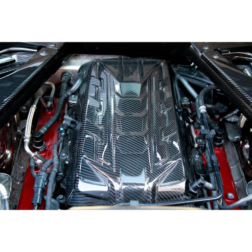 CARBON FIBER Engine Plenum Corvette c8 Chevrolet C8 Corvette 2020-UP
