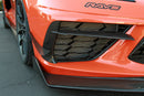 CARBON FIBER Front Bumper Side Bezel Cheverolet C8 Corvette 2020-UP-2