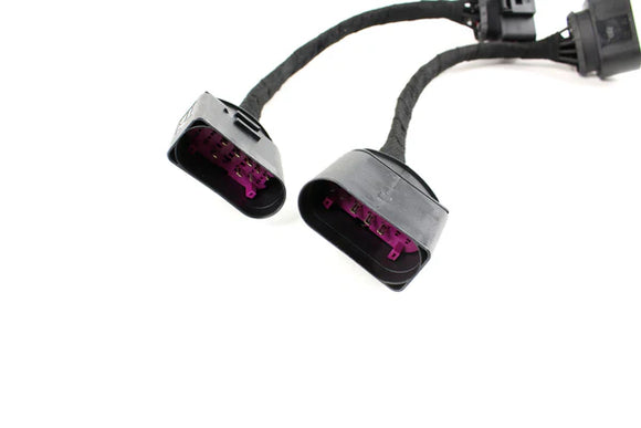 Halogen to Xenon Headlight Wiring Harness Connector Set (14 to 10 pin) - VW/Audi / MK6 / MK7 / Mk7.5 | AFT-LIT-0002
