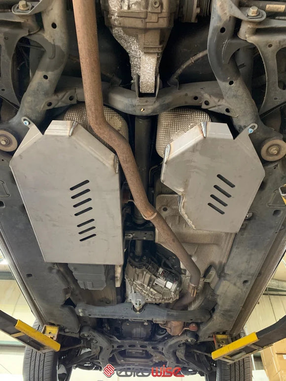 GEN 1 & 2 - ALUMINUM GAS TANK SKIDS - CAYENNE/TOUAREG (2002-2017)