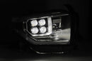 AlphaRex 14-19 Toyota Tundra NOVA LED Projector Headlights Plank Style Chrome w/Activ Light/DRL-4