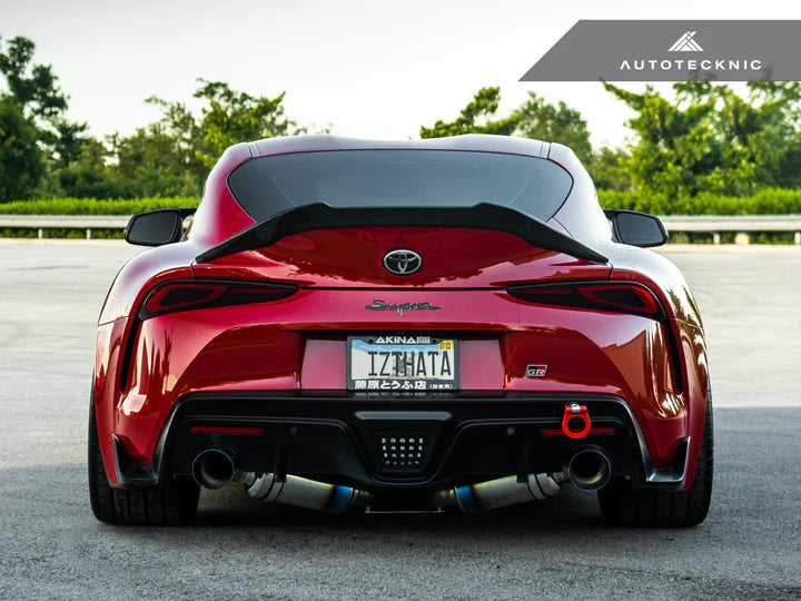 AutoTecknic Dry Carbon Competizione Trunk Spoiler - A90 Supra 2020-Up - 0
