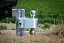 Weigh Safe 8in Drop Hitch w/Built-in Scale & 2in Shank (10K/12.5K GTWR) w/WS05 - Aluminum-5