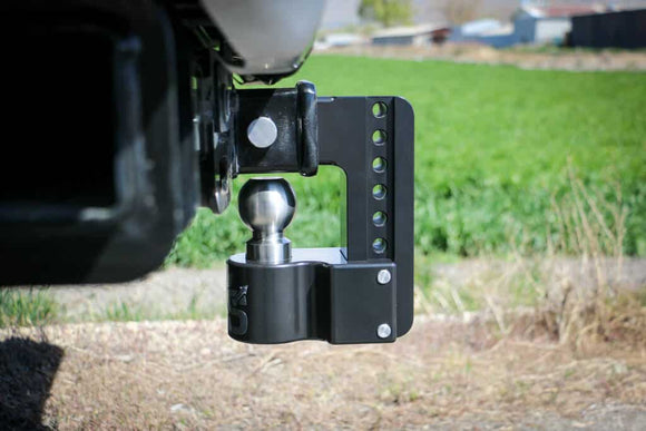 Weigh Safe 6in Drop Hitch w/Built-in Scale & 2.5in Shank (10K/22K GTWR) w/WS05 - Steel