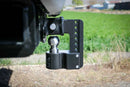 Weigh Safe 8in Drop Hitch w/Built-in Scale & 3in Shank (8K/21K GTWR) w/WS05 - Black Cerakote-5