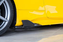 Ferrari 488 GTB & GTS Carbon Side Fins (With Adapters)-9