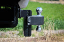 Weigh Safe 8in Drop Hitch w/Built-in Scale & 2.5in Shank (10K/22K GTWR) w/WS05 - Steel-4