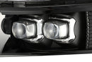 AlphaRex 07-13 Chevy 1500HD(NewBody) NOVA LED Proj Headlight Plank Sty Glos Blk w/Activ Lite/Seq Sig-2