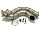 MAD BMW N54 Downpipes 135i 1M 335i Rear Wheel Drive-1