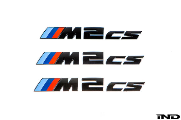 IND F87 M2 CS Painted Trunk Emblem