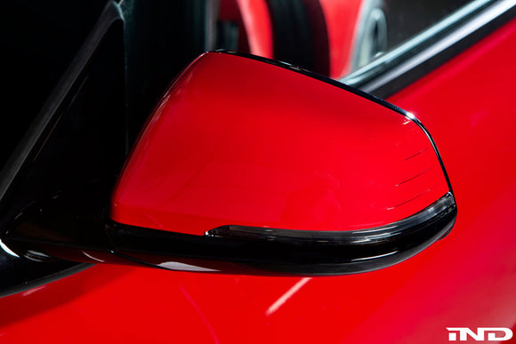 IND A90 Supra Painted Mirror Cap Set