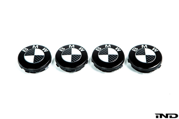 IND Carbon Floating Wheel Center Cap Set - 68mm