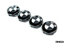 IND Carbon Floating Wheel Center Cap Set - 68mm-1
