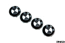IND Carbon Floating Wheel Center Cap Set - 68mm-3