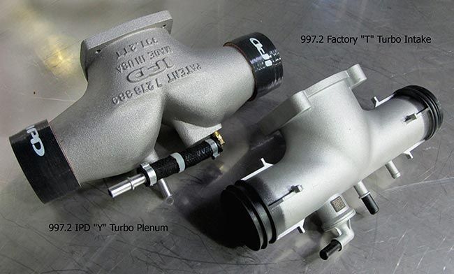 IPD Intake Plenum 74mm For 997.2 Turbo