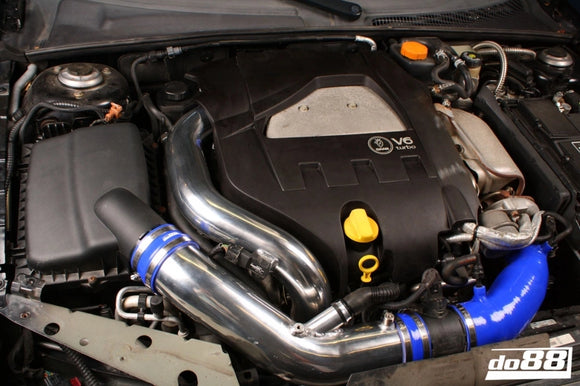 do88 SAAB 9-3 2.8T V6 06-11 Inlet Pipe w/Blue Hoses