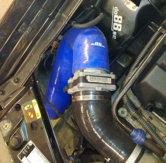 do88 SAAB 9-3 T7 99-02 Cold Air Filter Relocation Kit Blue
