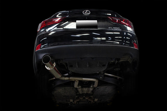 ISR Performance GT Single Axle Back Exhaust - 2013-2020 Lexus IS 250/300/350 RWD