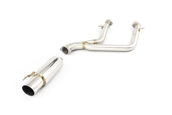 ISR Performance GT Single Axle Back Exhaust - 2013-2020 Lexus IS 250/300/350 RWD