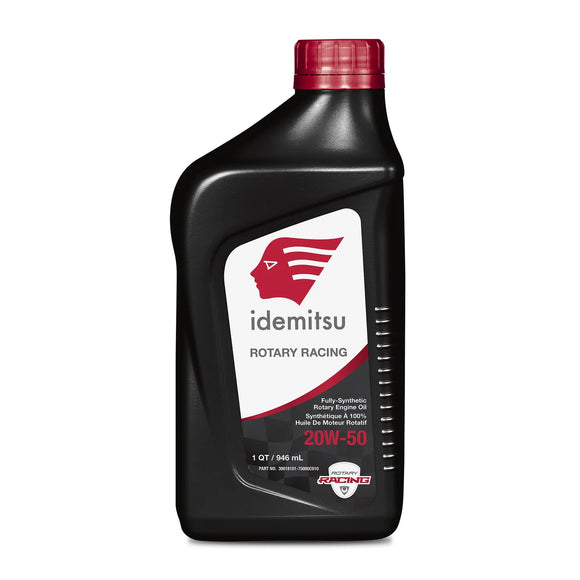 Idemitsu Rotary Racing Engine Oil 20W-50 Fully Synthetic 1 QT