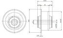 Front Control Arm Lower-Rear Double Offset Bush Kit to suit VAG MQB Platform Vehicles with Alloy Subframe-4