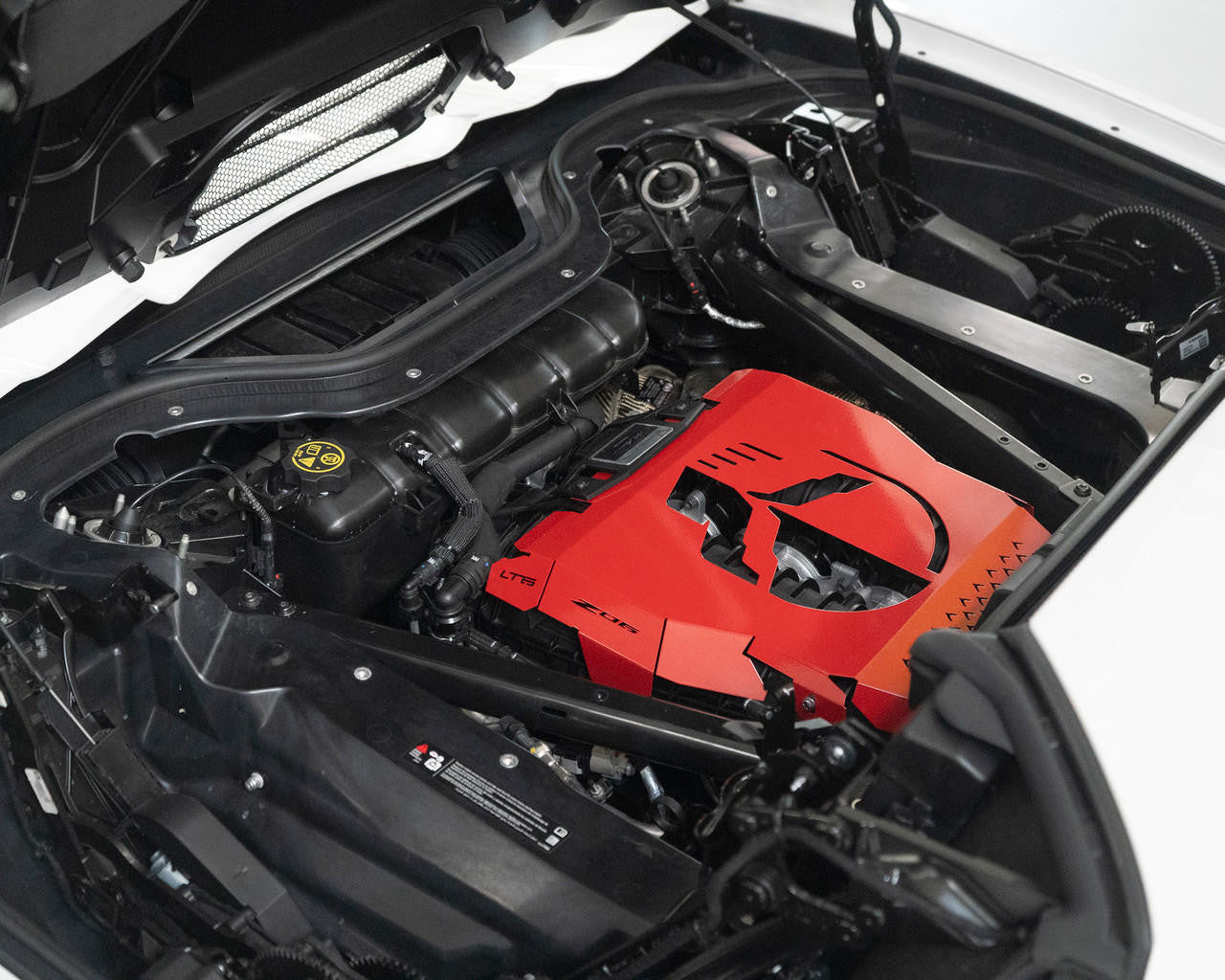 Fabspeed Corvette C8 Z06 Red Engine Cover