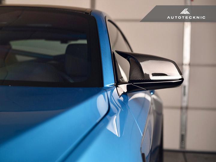 AUTOTECKNIC REPLACEMENT VERSION II M-INSPIRED DRY CARBON MIRROR COVERS - F87 M2 | F22 2-SERIES | F30 3-SERIES | F32/ F36 4-SERIES