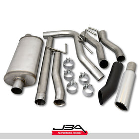 JBA 18-20 Jeep Gladiator JT 3.6L 304SS Single Rear Exit Cat-Back Exhaust