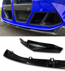 DRY CARBON FIBRE FRONT 3PC FRONT LIP SPLITTER FOR BMW G80 G81 M3 G82 G83 M4 2021+-3