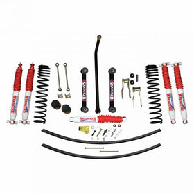 Skyjacker 84-01 Jeep XJ 4.5in Front Dual Rate Long Travel Coil Suspension Kit w/ Nitro 8000 Shocks