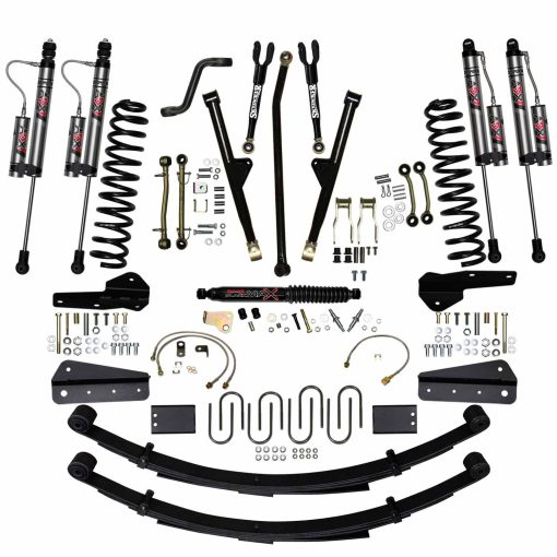 Skyjacker 84-01 Jeep XJ 6in Lift System w/ ADX 2.0 Remote Reservoir Monotube Shocks