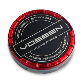 VOSSEN Billet Sport Cap - Large - Hybrid Forged - Vossen Red