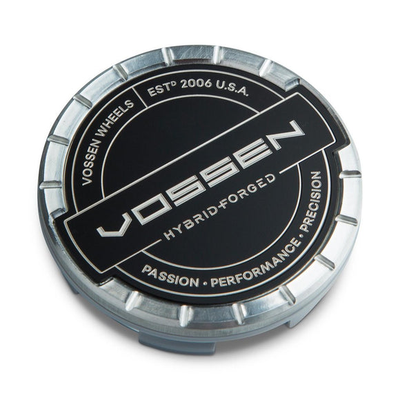 VOSSEN Billet Sport Cap - Large - Hybrid Forged - Gloss Clear