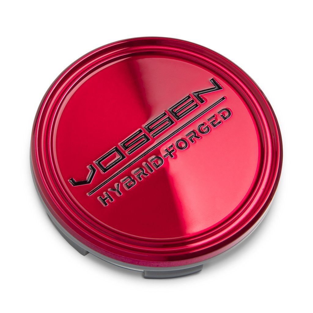 VOSSEN Hybrid Forged - Small (63mm) Transparent Red / Black