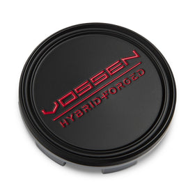 VOSSEN Hybrid Forged - Small (63mm) Satin Black / Red