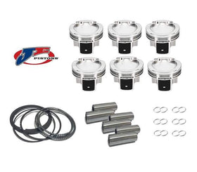 Piston Set By JE - 84mm Standard Bore | 9.5:1 CR | Stock Stroke 89.6mm - BMW N55/S55