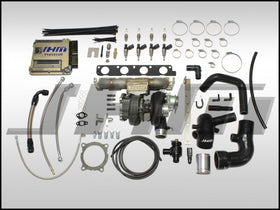 JHM TD05H-R Stage 3 Big Turbo Kit (SS LOG MANIFOLD) w/ Tune (Fueling Required) for B7-A4 2.0T