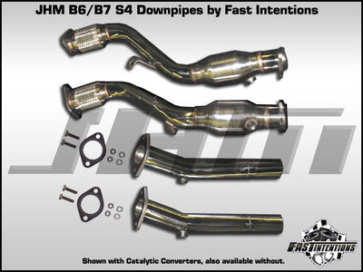 Exhaust - Downpipes w HFC s- JHM B6-B7 S4 4.2L by FI