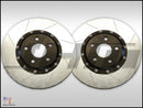 Front Rotors (pair) JHM 2-piece Lightweight for 4L Q7, Porsche Cayenne - VW Touareg w 350mm rotors-1