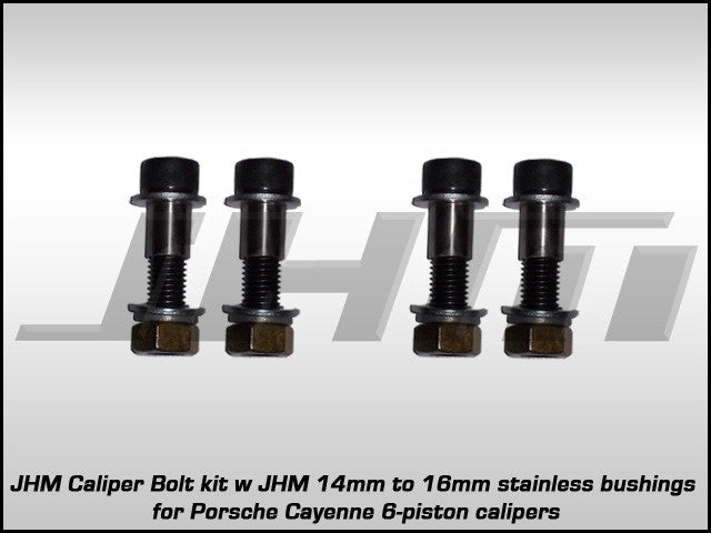 Front Caliper Bolt Kit, Porsche Cayenne (Brembo 6-piston)