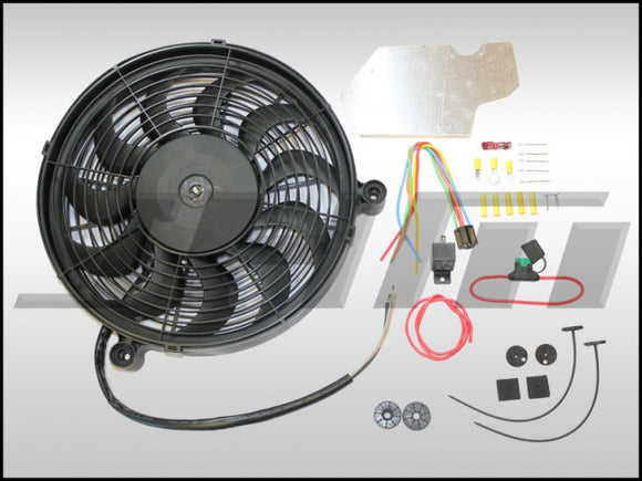 JHM Electric Fan Kit V2 (EFK) High or Medium Flow for B5-S4, C5 A6-allroad with 2.7T