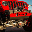 Artec Industries Jeep JK Pwdr Coat Nighthawk Front Bumper w/ Alum Skid Black Pwdr Coat-2