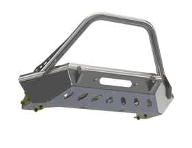 Artec Industries 18-25 Jeep Wrangler JL Jt High Clearance Comp Front Bumper With Hoop Guard - 0