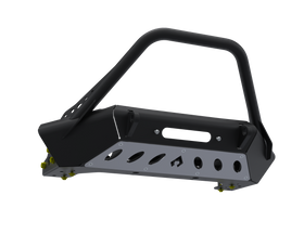 Artec Industries 18-25 Jeep Wrangler JL Jt High Clearance Comp Front Bumper With Hoop Guard - 0