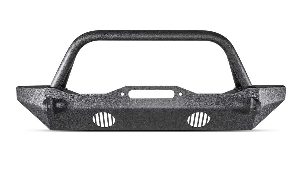 Body Armor 4x4 07-18 Jeep Wrangler JK Front Bumper Mid Stubby