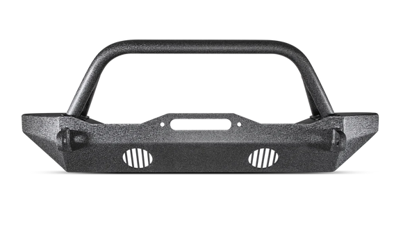 Body Armor 4x4 07-18 Jeep Wrangler JK Front Bumper Mid Stubby