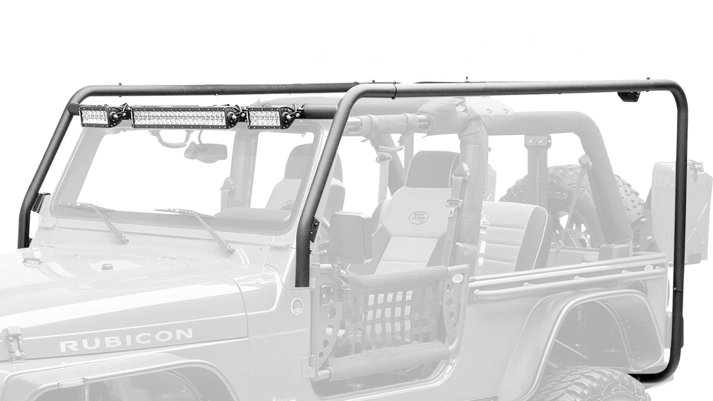 Body Armor 4x4 07-18 Jeep Wrangler JK 2-Door Cargo Roof Rack