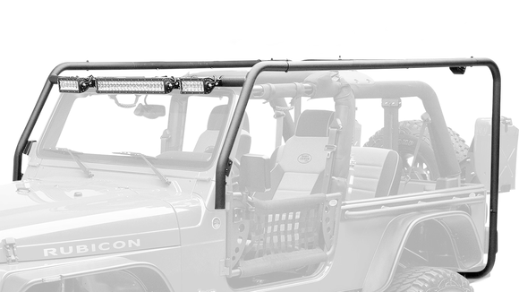 Body Armor 4x4 07-18 Jeep Wrangler JK 2-Door Cargo Roof Rack
