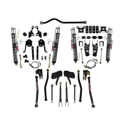 Skyjacker 07-16 Jeep JK 3.5-4.5in Long Arm LeDuc Series Coil-Over Kit (Requires Pitman Arm)