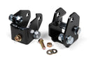 JKS Manufacturing 18-21 Jeep Wrangler JL/20-21 Gladiator JT Shock Relocation Brackets - Front-1